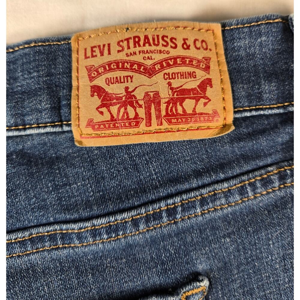 Levi's 311 Shaping Skinny Jeans 18W Femme Blue Denim Midrise Stretch - Picture 9 of 16